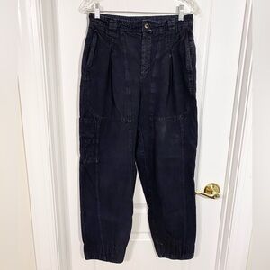 90s Bugle Boy Baggy Cargo Pants Vintage Black Men’s 30